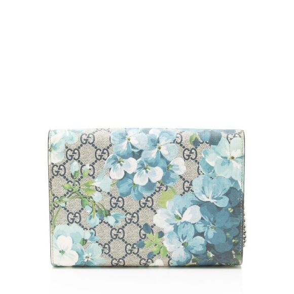 Gucci GG Supreme Blooms Dionysus Chain Wallet - Picture 3 of 14